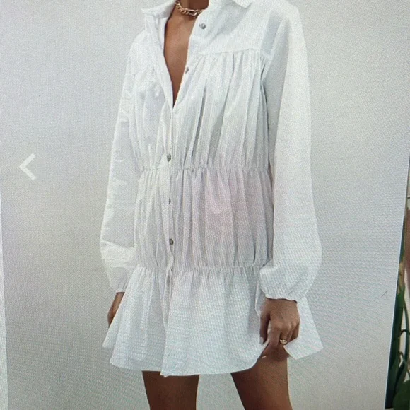 Beginning Boutique | Dresses | Brand New With Tags White Dress Size |  Poshmark